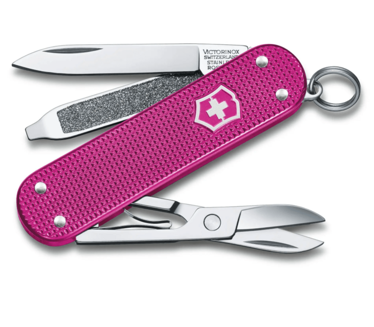Victorinox Classic Colors Alox многофункционален нож Flamingo Party 58 mm, розова, 5 функции