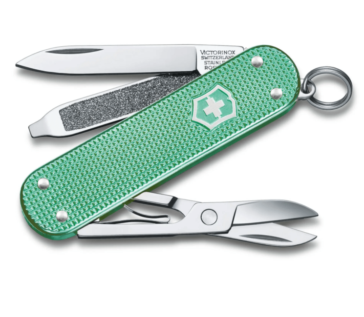 Victorinox Classic Colors Alox многофункционен нож Minty Mint 58 mm, ментолова, 5 функции