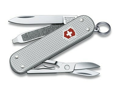 Victorinox Classic SD Alox многофункционален нож 58 mm, 5 функции, сребрист