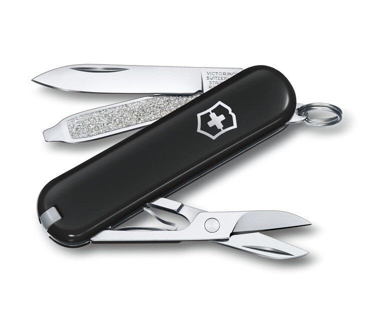 Victorinox Classic SD Colors многофункционален нож Dark Illusion 58 mm, черен, 7 функции