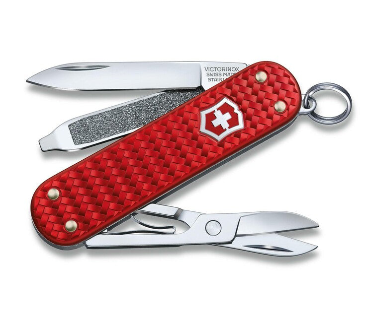 Victorinox Classic SD Precious Alox Iconic Red многофункционален нож 58mm, червен