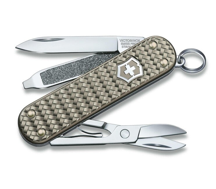 Victorinox Classic SD Precious Alox Infinite Grey многофункционален нож 58mm, сив