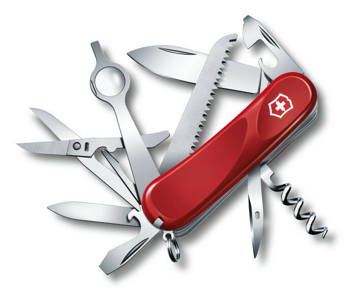 Victorinox Evolution 23 многофункционален нож 85 mm, 17 функции, червен