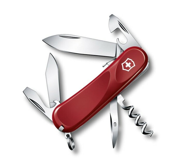 Victorinox Evolution S101 многофункционален нож 85 mm, червен, 12 функции