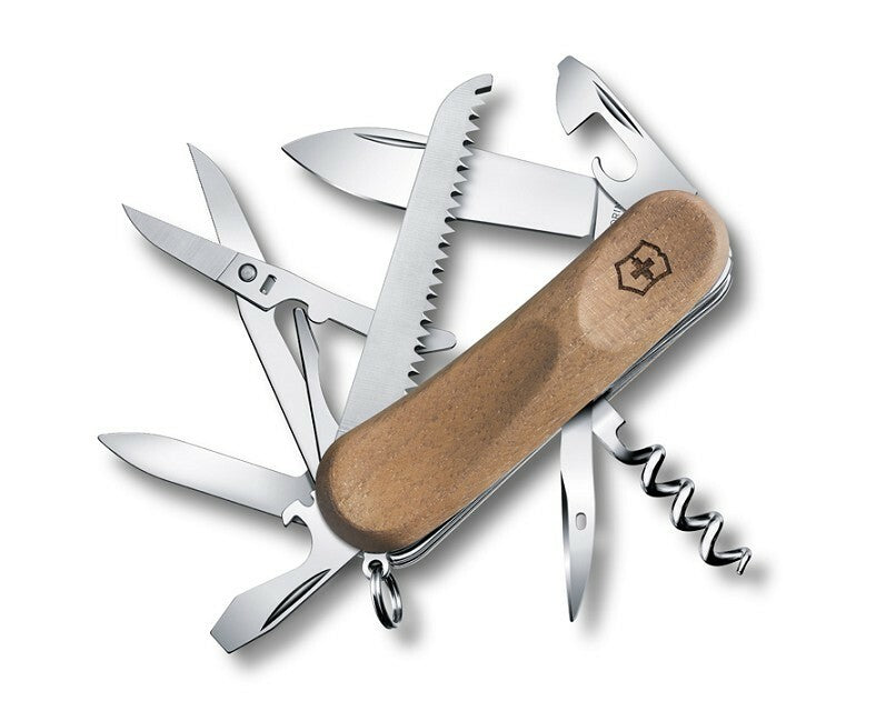 Victorinox EvoWood 17 многофункционен нож 85 mm, орехово дърво, 13 функции