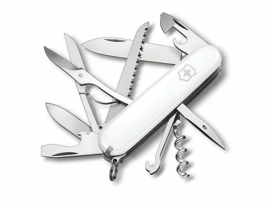Victorinox Huntsman многофункционален нож 91 mm 15 функции блистер, бял