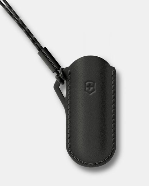 Victorinox кожен калъф за джобен нож, черен