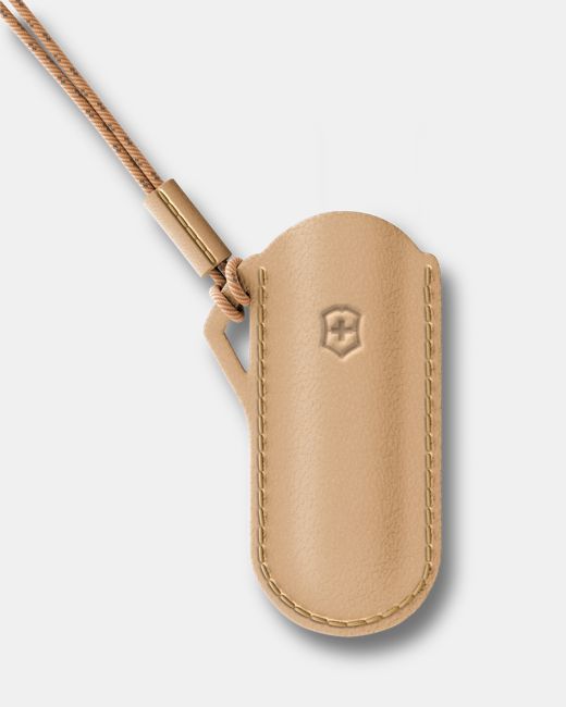 Victorinox калъф за джобен нож от кожа, кафяв
