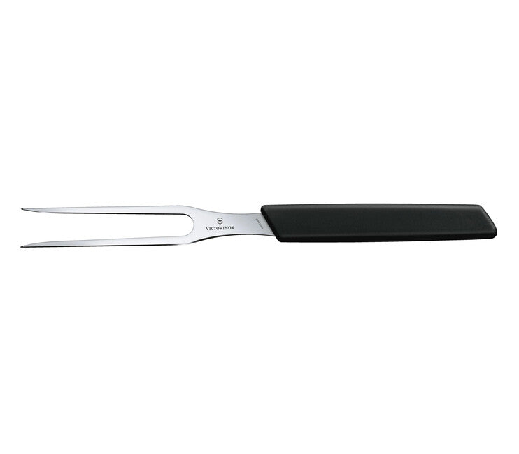 Victorinox Swiss Modern кухненска вилица, черна