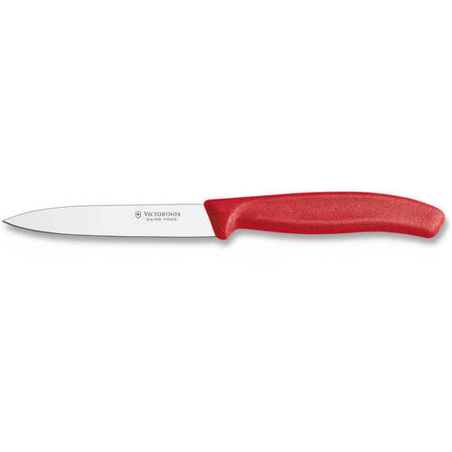 Victorinox универсален кухненски нож, гладък, червен