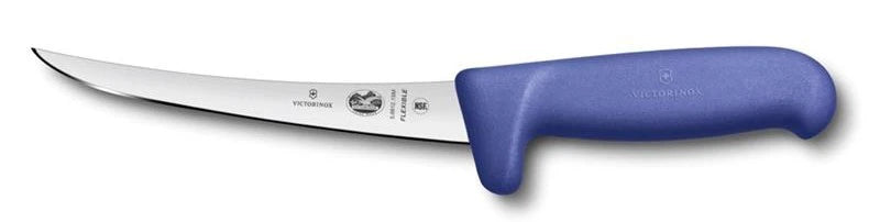 Victorinox Fibrox противоплъзгащо захващане кухненски нож за обезкостяване, синя