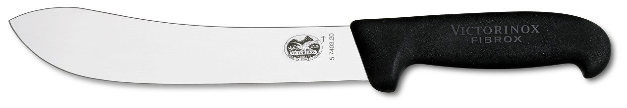 Victorinox Fibrox месарски нож, черен