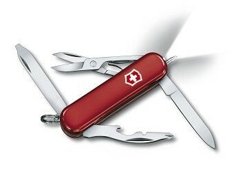 Victorinox Midnite Manager мултифункционен нож 58 мм, 10 функции, червен