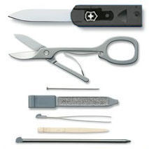 Victorinox SwissCard мултифункционална карта 10в1, черна