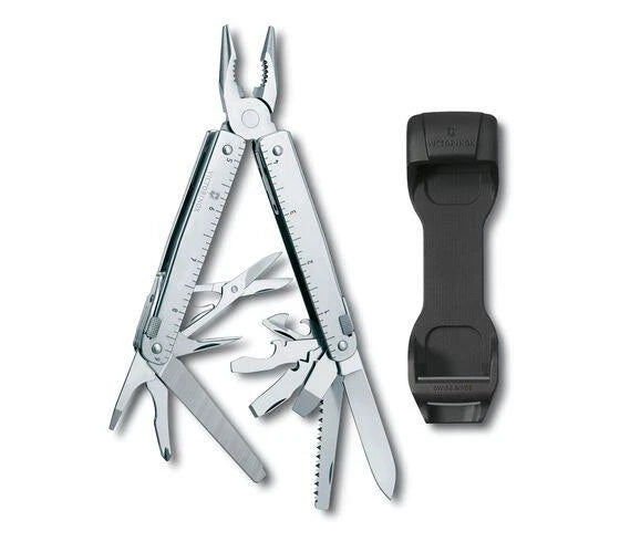 Victorinox SwissTool X мултифункционален инструмент с пластмасов държач на колана