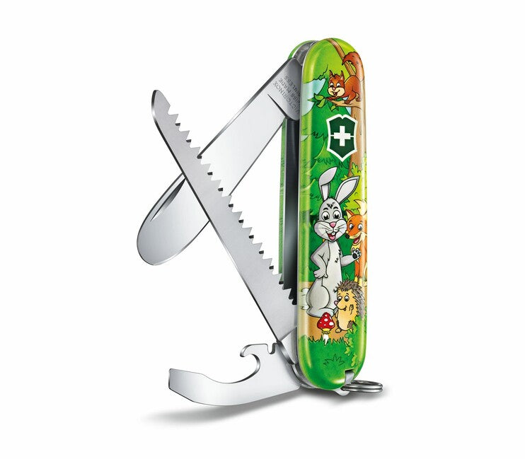 Victorinox My First Animal Edition мултифункционален нож за деца, мотив заяк, 9 функции