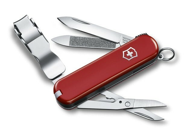 Victorinox NailClip 580 многофункционален нож, червен, 8 функции, 65 mm