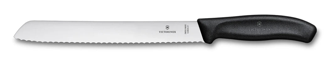 Victorinox Swiss Classic нож за хляб и печива, черен
