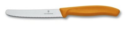 Victorinox Swiss Classic нож за домати, оранжев