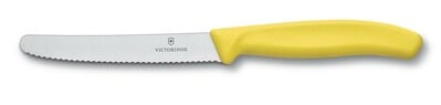 Victorinox Swiss Classic нож за домати, жълт