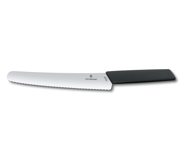 Victorinox Swiss Modern нож за хлеб и сладкиши, черен