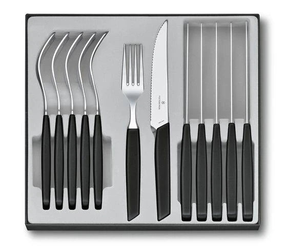 Victorinox Swiss Modern комплект прибори нож и вилица за стек 12 бр., 12 бр.