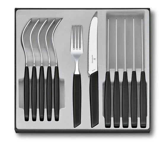 Victorinox Swiss Modern комплект прибори нож и вилица, 12 бр.