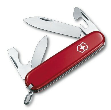 Victorinox Recruit многофункционален Red нож 84 mm, червен, 10 функции