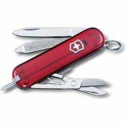 Victorinox Signature Ruby многофункционален нож 58 mm, прозрачна червена, 7 функции