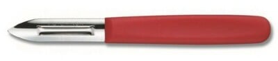 Victorinox двуръчна белачка за картофи, червена