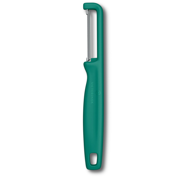 Victorinox Iota Peeler белачка със назъбена острие, зелена