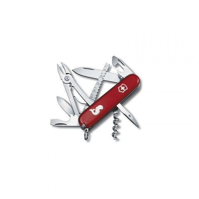 Victorinox Angler джобен нож, червен, 91mm