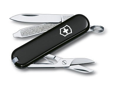 Victorinox Classic SD джобен нож, черен, 58mm