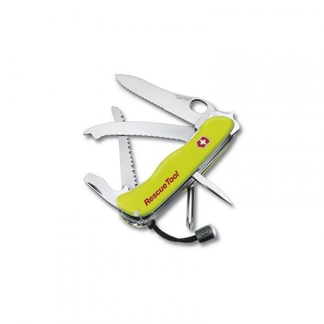Victorinox Rescue Tool джобен нож рефлексен жълт 111mm с калъф
