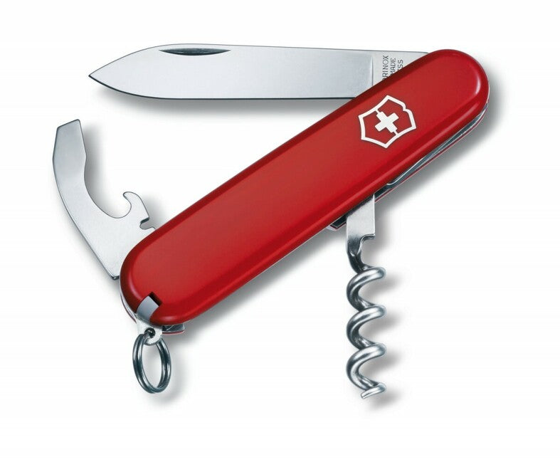 Victorinox Waiter многофункционален нож 84 mm, червен, 9 функции