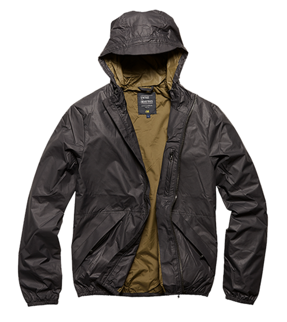 Vintage Industries Dune яке, черно