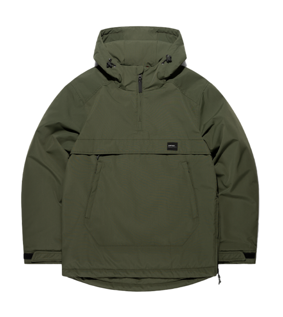 Vintage Industries Oscar яке, тъмна маслинена