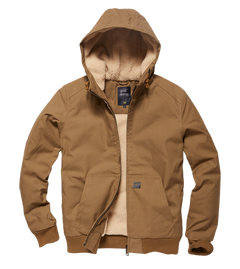 Vintage Industries Datton χειμωνιάτικο μπουφάν, Dark Tan