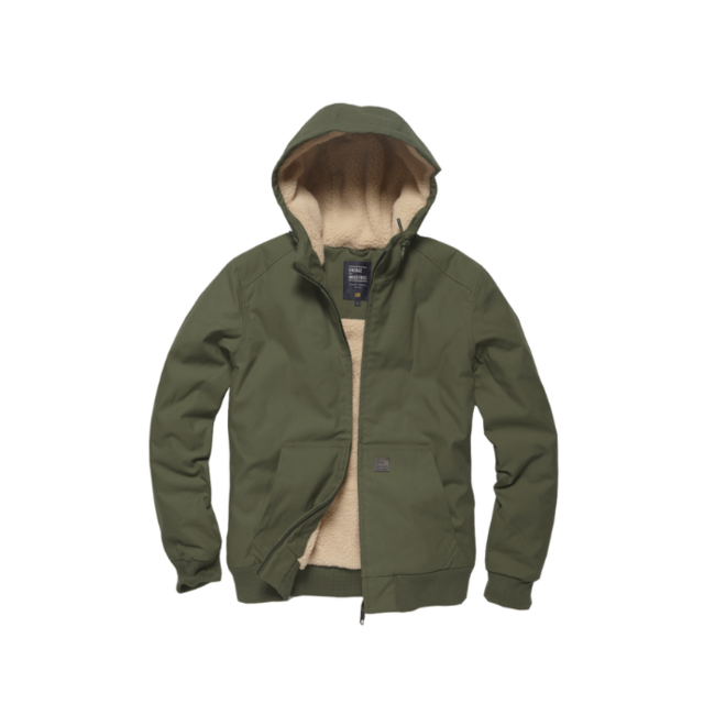Vintage Industries Datton зимно яке, маслинево-кафяво