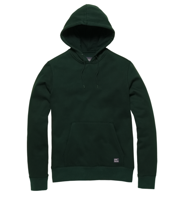 Vintage Industries Derby суитшърт с качулка, зелена