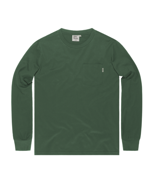 Vintage Industries Grant тениска с дълъг ръкав с джоб
