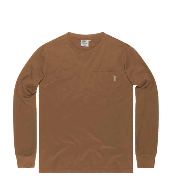 Vintage Industries Grant тениска с дълъг ръкав с джоб