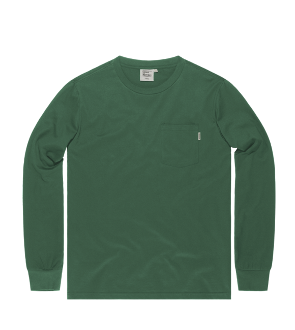 Vintage Industries Grant мъжка тениска с дълъг ръкав и джоб