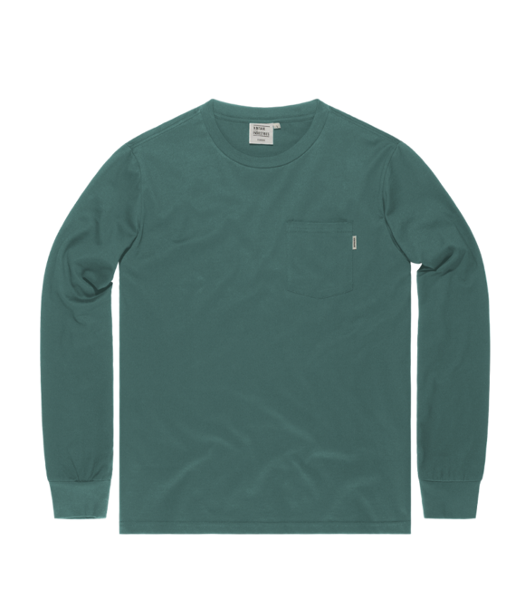 Vintage Industries Grant мъжка тениска с дълъг ръкав с джоб