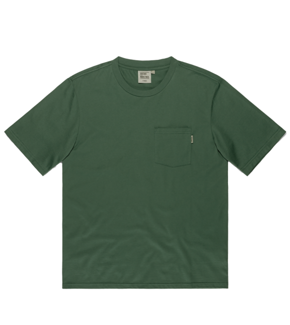 Vintage Industries сива тениска с джобове