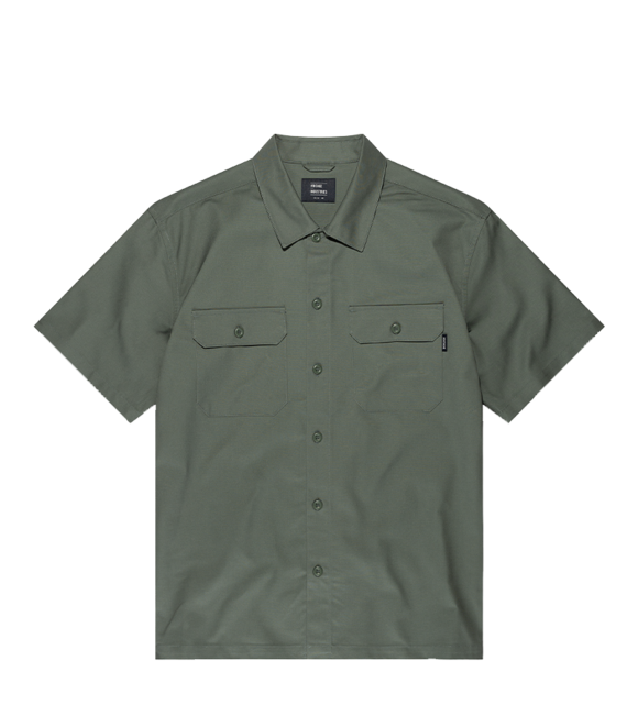 Vintage Industries Dexter риза, светла маслинена