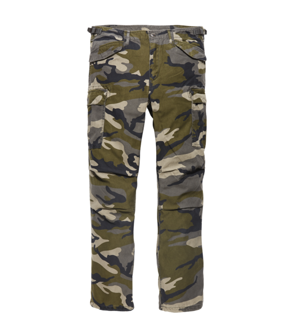Vintage Industries M65 панталон тежък satin, streetcamo