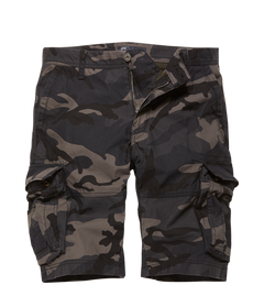 Vintage Industries Rowing shorts, Dark camo