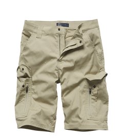 Vintage Industries Bearing Technical Shorts, Beige
