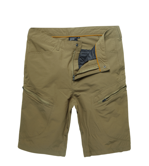 Vintage Industries Trussley технически шорти, градинска жалфия